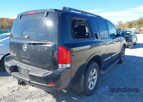 2015 Nissan Armada Platinum/Sl/Sv из США, поврежденный, VIN 5N1AA0NC8FN607811